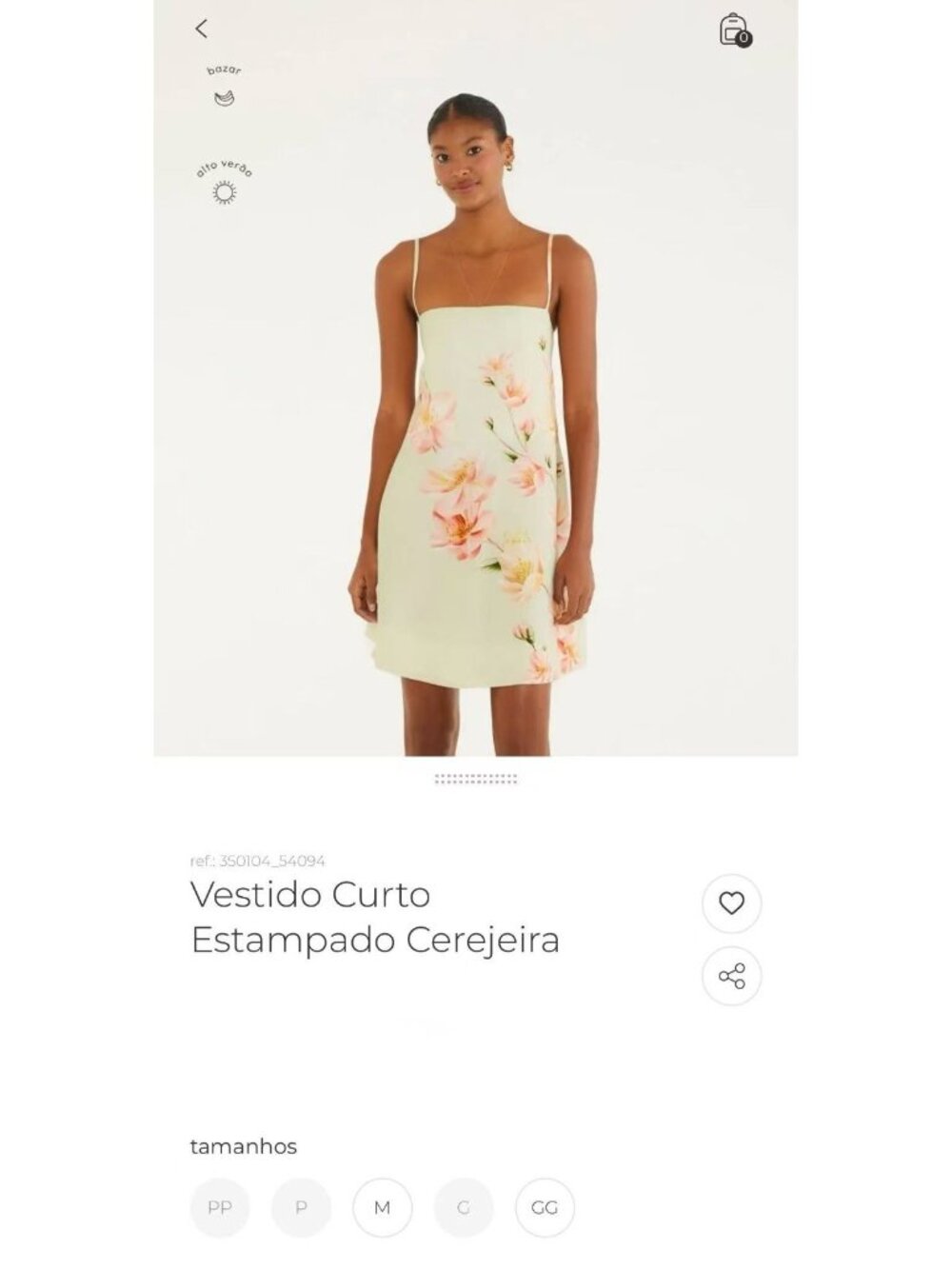 NWOT Farm Rio Linen Blend Floral Print Sleeveless Mini Dress Elastic Waist Sz M - Picture 2 of 15